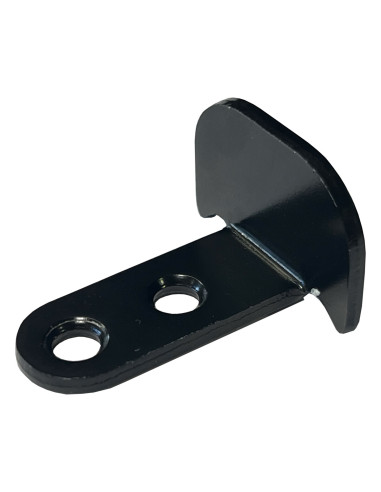 Bisel angulado para persiana espanhola 25 mm Preto