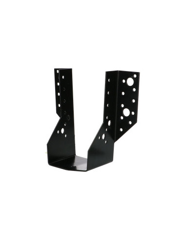 Suporte para vigas em forma de U con Asas exterior 75X130 Aço zinco preto