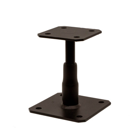 Postbasis ajuste SIMPSON Strong Tie 130X130 RAL9005 preto escuro