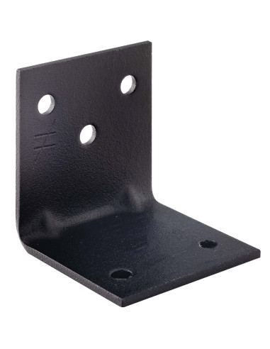Curva SIMPSON Strong Tie 40x40x40 espessura 2 RAL9005 preto escuro