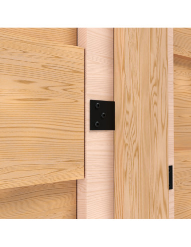 Curva SIMPSON Strong Tie 40x40x40 espessura 2 RAL9005 preto escuro