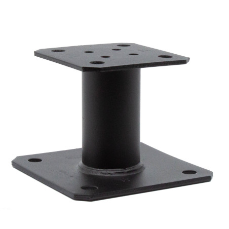 Postbasis fixo SIMPSON Strong Tie 130X130 RAL9005 preto escuro