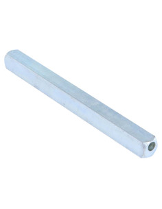 Quadrado de PEGADA de porta 8X8 comprimento 96 Aço zinco branco