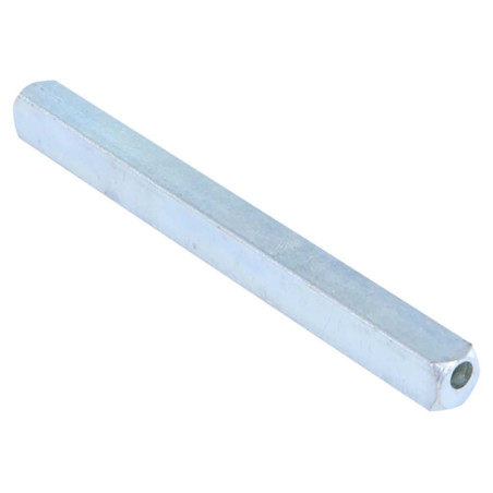 Quadrado de PEGADA de porta 8X8 comprimento 96 Aço zinco branco