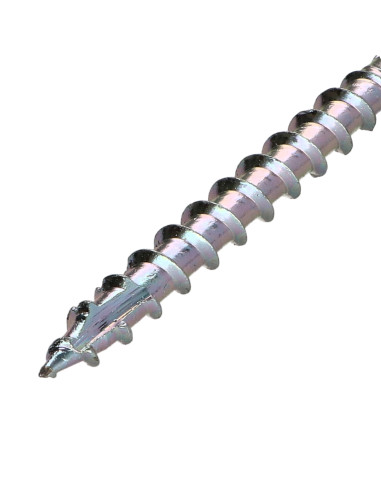 Parafuso de moldura TEKOR cabeça hexagonal cut ponto antifenda tipo 17 8X300 roscado sobre 80 TORX T40 Zinco cr3 96