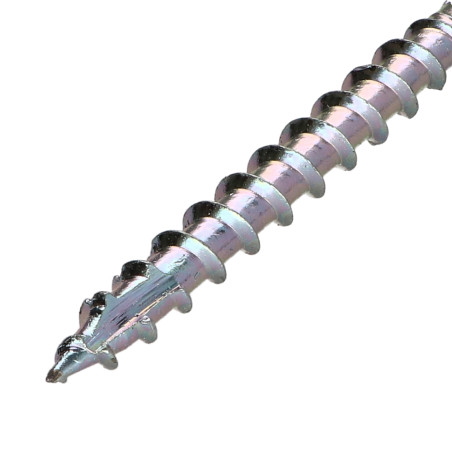 Parafuso de moldura TEKOR cabeça hexagonal cut ponto antifenda tipo 17 10X260 roscado sobre 80 TORX T40 Zinco cr3 96