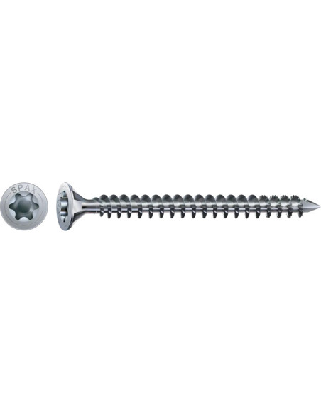 Spax Parafuso de madeira cabeça fresada TORX T50 10X260 rosca total WIROX