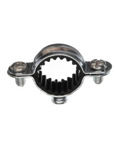 Colar de fixação simples à prova de som M7X150 diâmetro 48 Aço zinco branco