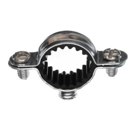 Colar de fixação simples à prova de som M7X150 diâmetro 14 Aço zinco branco