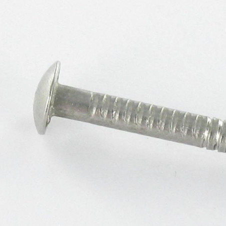 Kg de prego Aço inoxidável A2 cabeça redonda ANELADO 2,2X50