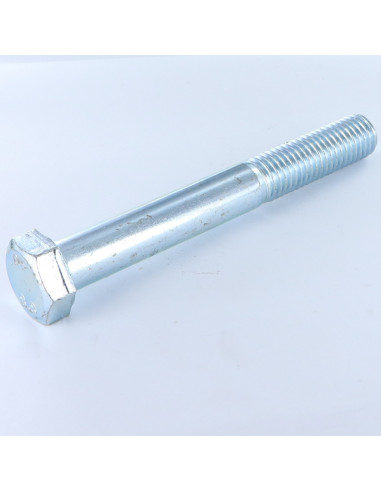 Corpo de parafuso cabeça hexagonal M20X300 Classe 8.8 Aço zinco branco