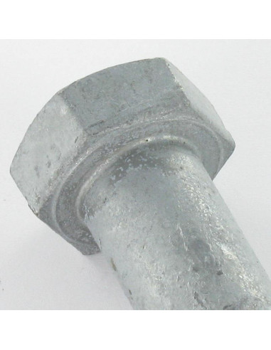 Corpo de parafuso cabeça hexagonal M12X40 Classe 8.8 forte resistência à corrosão Aço galvanizado a quente ISO