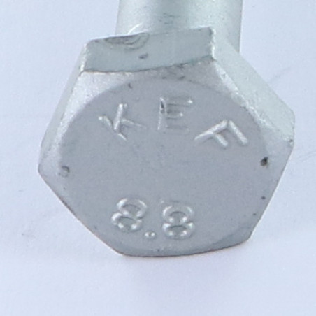 Corpo de parafuso cabeça hexagonal M10X120 Classe 8.8 Aço bruto GEOMÉTRICO 500A