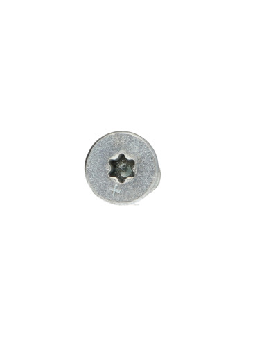 Parafuso de madeira aglomerado VBA3 CACHTOR 6X38 Aço zinco branco