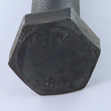 Corpo de parafuso cabeça hexagonal M10X90 Classe 8.8 Aço bruto