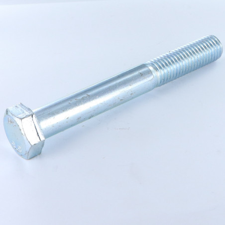 Corpo de parafuso cabeça hexagonal M18X160 Classe 8.8 Aço zinco branco