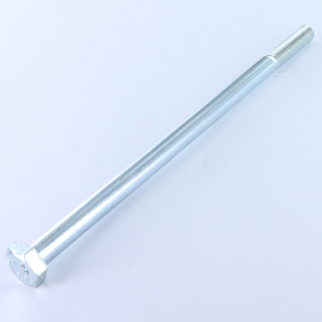 Corpo de parafuso cabeça hexagonal M8X110 Classe 8.8 Aço zinco branco