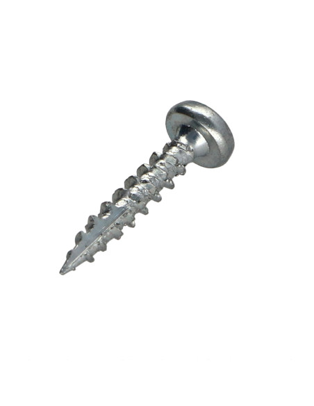 Parafusos de madeira e aglomerado TEKOR cabeça redonda TORX T15 3,5 x 16 rosca total cut ponto antifenda tipo 17 Aço