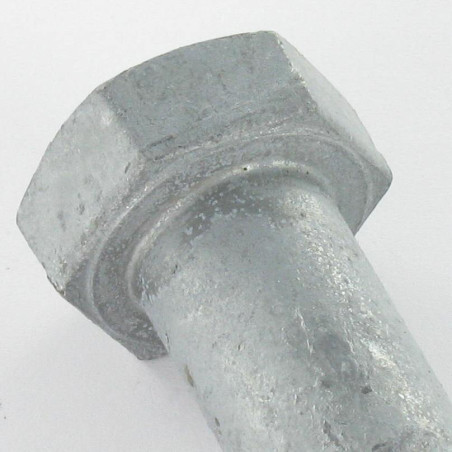 Corpo de parafuso cabeça hexagonal M16X60 Classe 8.8 Aço bruto GEOMÉTRICO 500A