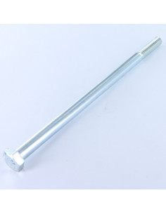 Corpo de parafuso cabeça hexagonal M8X130 Classe 8.8 Aço zinco branco