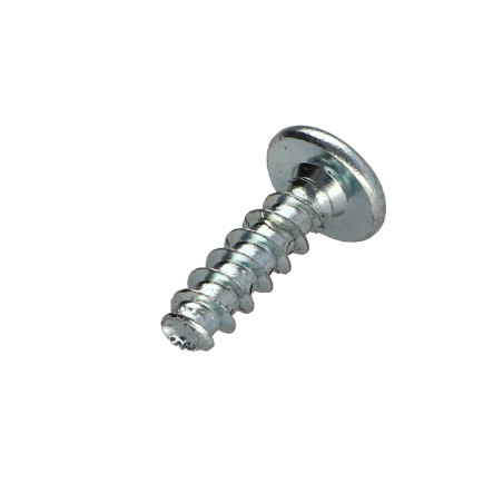 Parafuso Euro cabeça de cogumelo Pozi PZ6 6,3X28 Aço zinco branco con