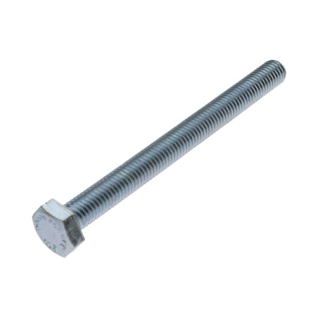 Parafuso de metais cabeça hexagonal M14X120 classe 10.9 Aço zinco branco