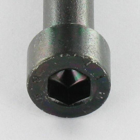 Parafuso de metais Parafuso cabeça oca sextavada M10X16 Classe 8.8 chave de 8 Aço zinco preto