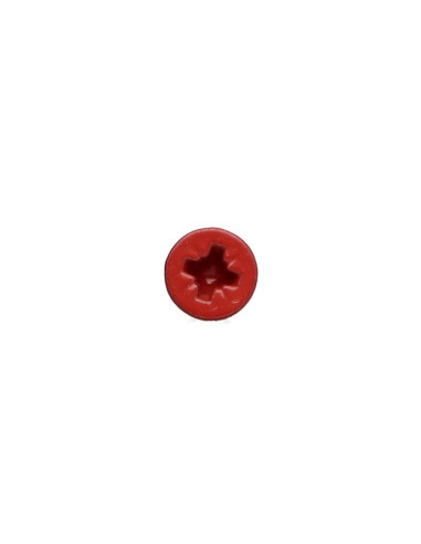 Parafuso de madeira aglomerado Aço inoxidável A2 cabeça fresada Pozi 4X20 RAL3000