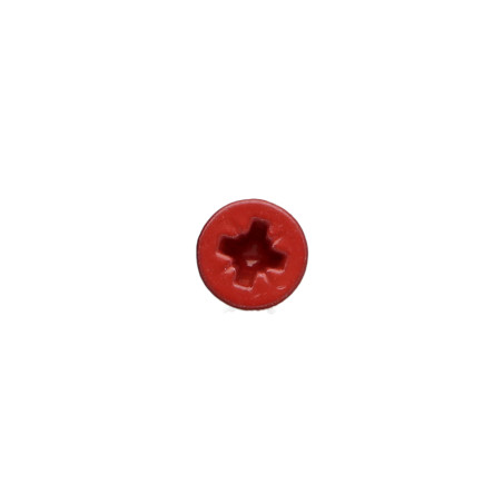 Parafuso de madeira aglomerado Aço inoxidável A2 cabeça fresada Pozi 4X20 RAL3000