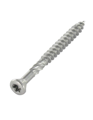 Parafuso de terraço pico cut TEKOR cabeça fresada de panela TORX T25 5X60 cut ponto antifenda tipo 17 Aço