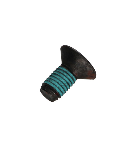 Parafuso de metais cabeça fresada hexagonal oca FHC M12X25 rosca total classe 10.9 chave de 8 aço enferrujado Freio
