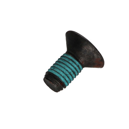 Parafuso de metais cabeça fresada hexagonal oca FHC M12X25 rosca total classe 10.9 chave de 8 aço enferrujado Freio