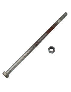 Parafuso (vendido com porca) cabeça hexagonal M20X450 Aço