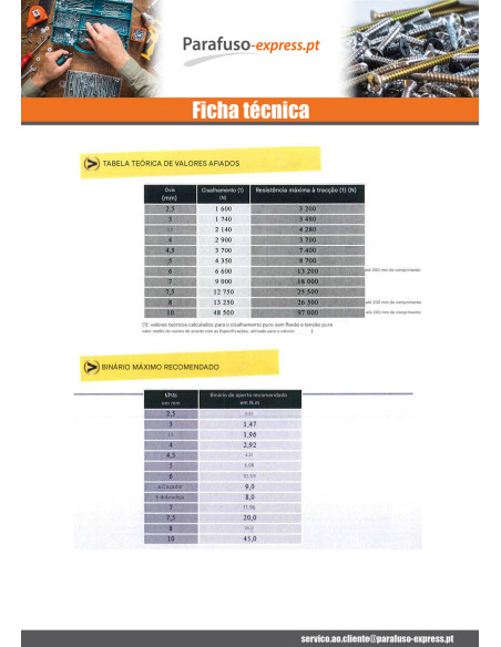 Parafuso de madeira aglomerado VBA3 cabeça fresada Pozi 4,5 x 20 Aço zinco branco
