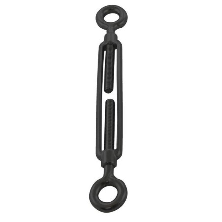 Tensor olho olho M5 olho 8 Aço inoxidável A4 Preto