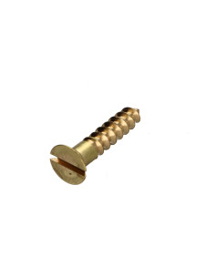 Parafuso de madeira Bronze cabeça fresada sulcada 4,5X16