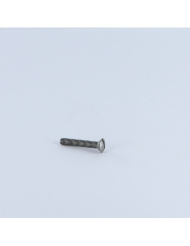 Parafuso de metais cabeça fresada de panela sulcada M2X6 Aço bruto microparafusos