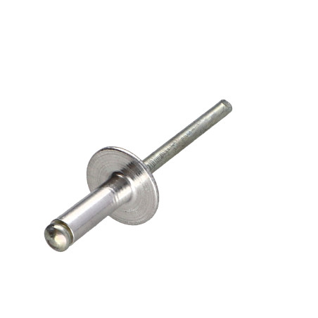 Blindklinknagels Aluminium Staalstaaf 4,8X35 espessura de serrilha 25 con 30 cabeça larga ALX