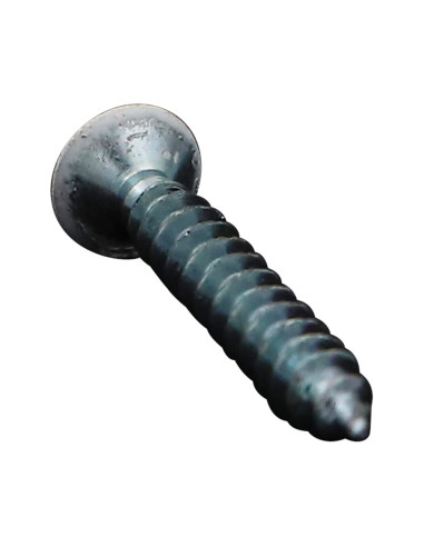 Parfuso de pvc 30 cabeça fresada phillips 4,3X30 Autoperfurante Aço zinco branco RAL9010 branco puro