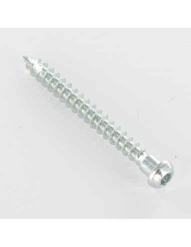 PARAFUSO FERRAGENS ANGULAR cabeça cilíndrica TORX T20 cut ponto antifenda tipo 17 Aço zinco branco 5X40