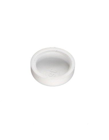 Tampa de proteção de parafuso cabeça cilíndrica panela Parafuso diâmetro ST4.8 Polietileno RAL9010 branco puro