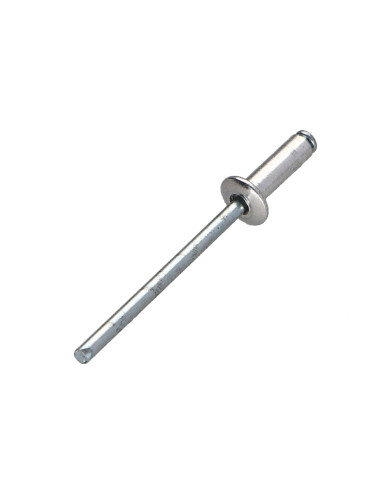 Blindklinknagels Aluminium Staalstaaf 4,8X40 espessura de serrilha 30 con 35 Cabeça redonda padrão