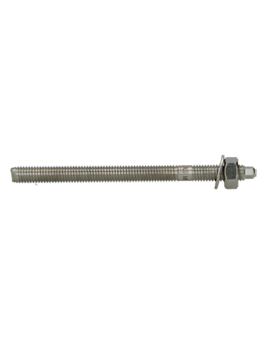 Perno roscado Fixações QUÍMICO M16X190 Aço zinco branco