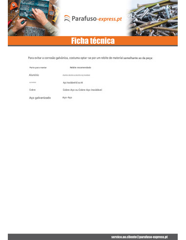 Blindklinknagels Aluminium Staalstaaf 4X16 espessura de serrilha 10 con 12 Cabeça redonda padrão RAL8017 castanho