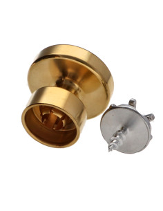 Cabide decorativo Bronze con fissaggio para placa de gesso L'ATTACHANTE 2