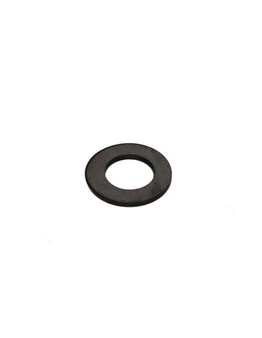 Rondela liso 7X14X1 Aço zinco preto - Parafuso Express