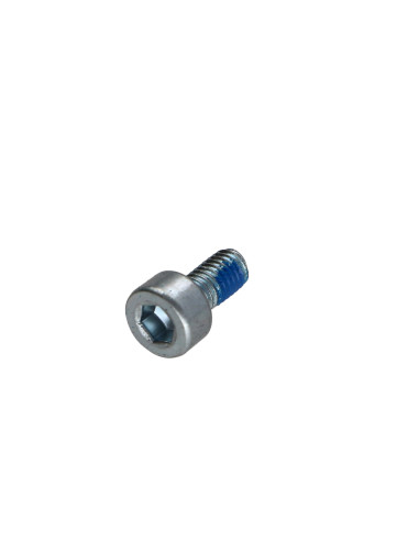 Parafuso de metais Parafuso cabeça oca sextavada M6X8 rosca total Classe 8.8 chave de 5 Aço zinco branco +FRF