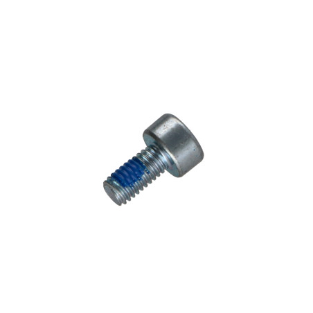 Parafuso de metais Parafuso cabeça oca sextavada M6X8 rosca total Classe 8.8 chave de 5 Aço zinco branco +FRF