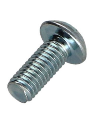 Parafuso de metais cabeça panela TORX T25 M5X6 classe 10.9 Aço zinco branco