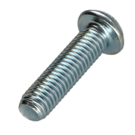 Parafuso de metais cabeça panela TORX T40 M8X35 classe 10.9 Aço zinco branco
